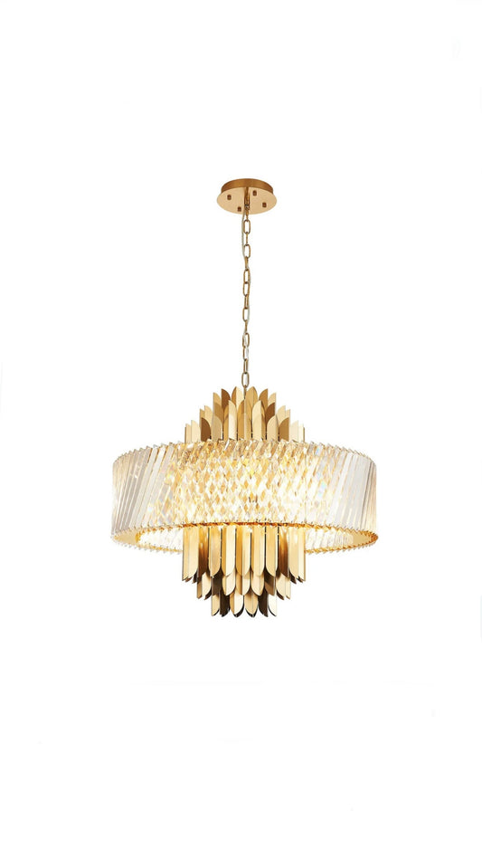 Elaris Brass Chandelier