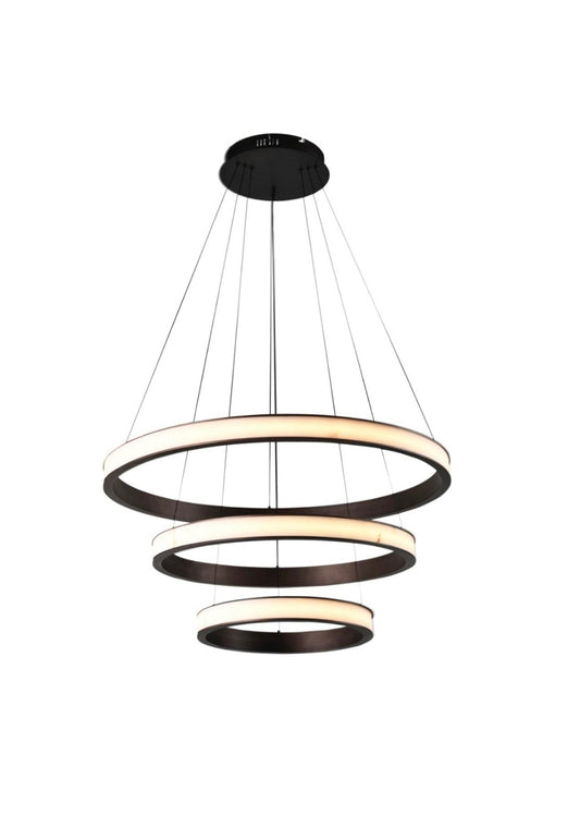 Dark Antique Brass Chandelier