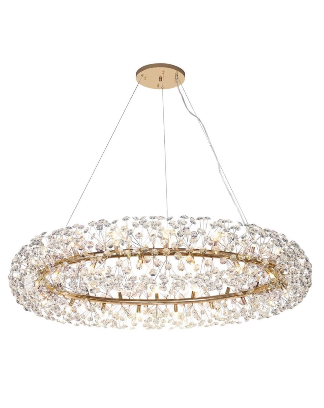 Belgrave Crystal Halo Chandelier