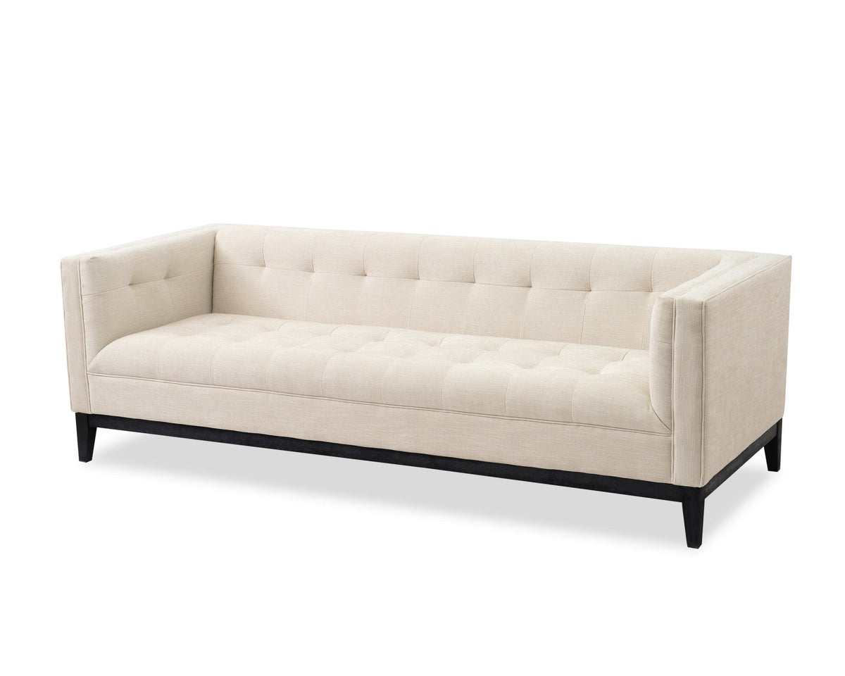 Liang & Eimil Joel 3 Seater Sofa - Beige Chenille