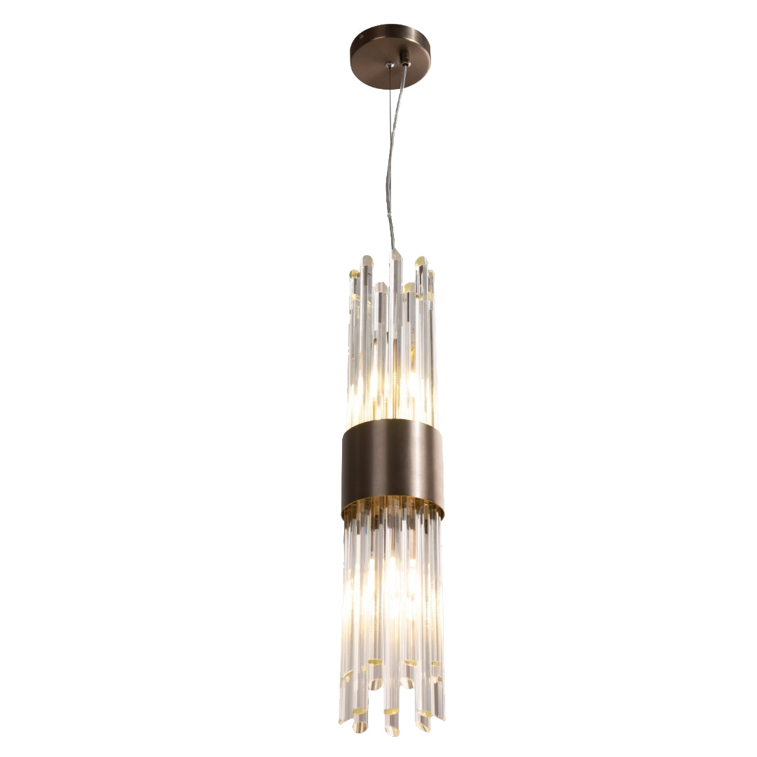 Luxury Brushed Bronze Pendant