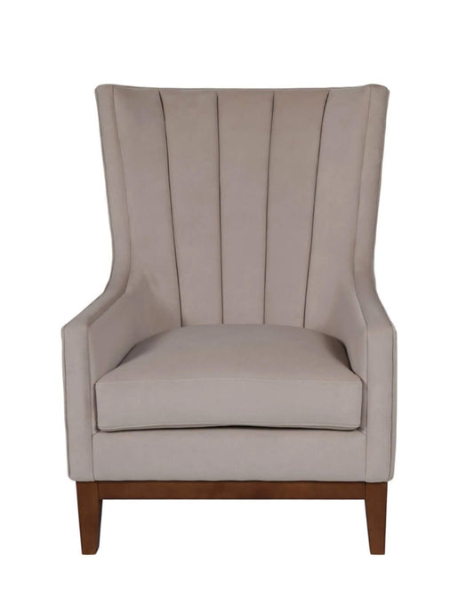 Soft-touch Fabric Occasional Chair