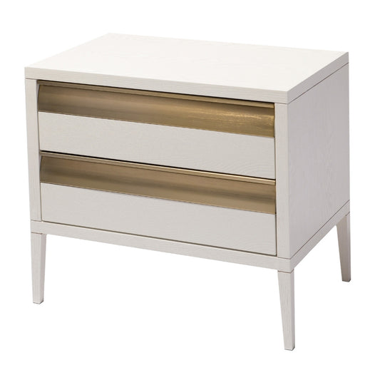 Aurelia 2 Drawer Bedside Table