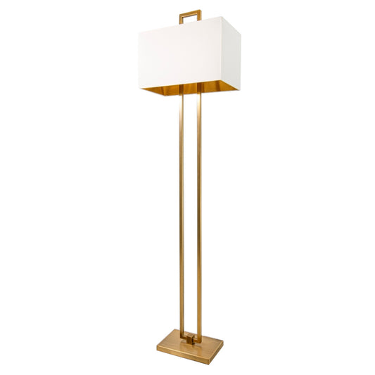 Luxury Antique Brass Floor Lamp