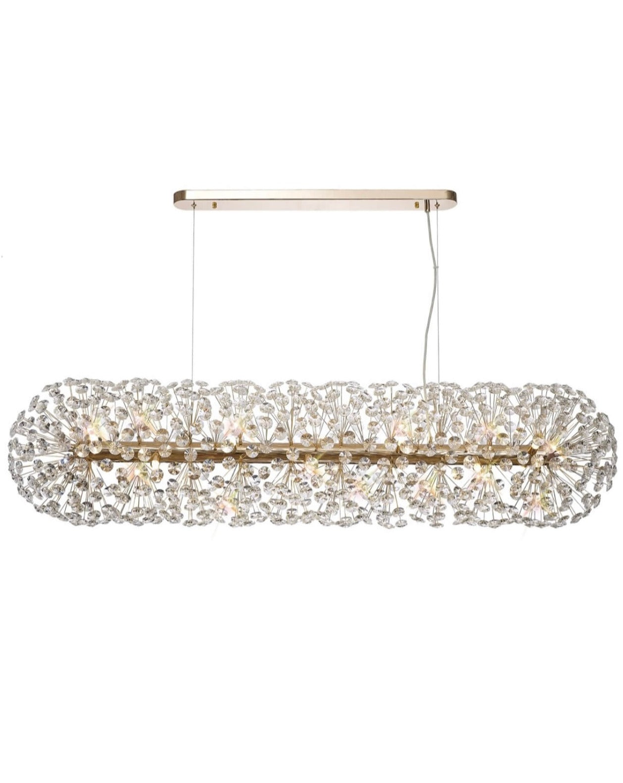 Belgrave Crystal Long Chandelier