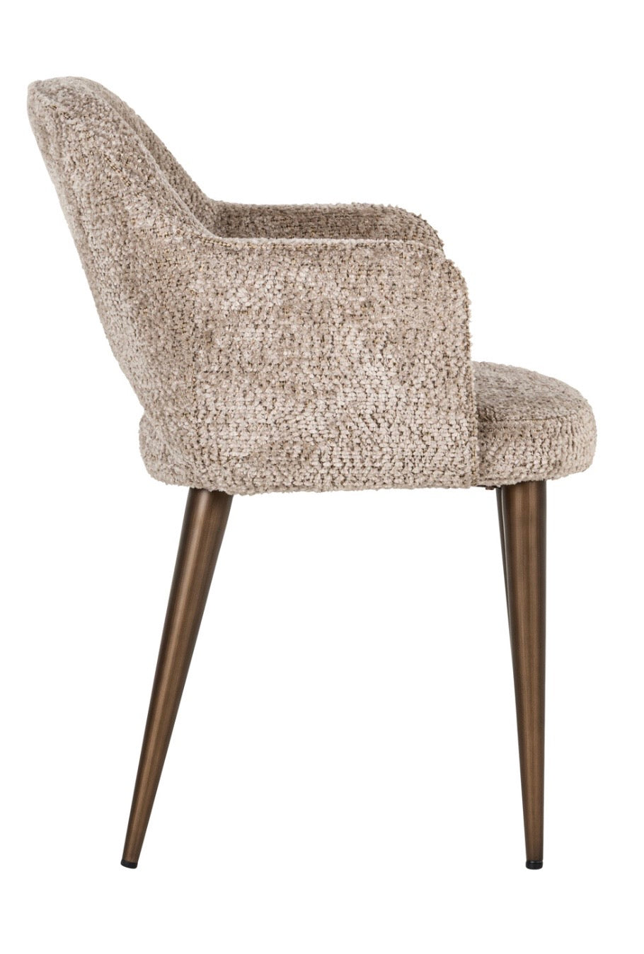 Luxury Soft Beige Dining Chair