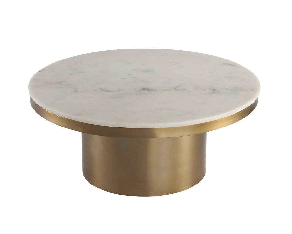 Liang & Eimil Camden Coffee Table - White Marble