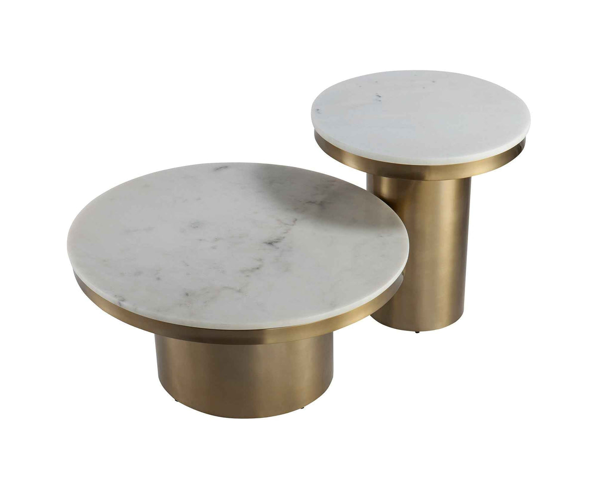 Liang & Eimil Camden Coffee Table - White Marble