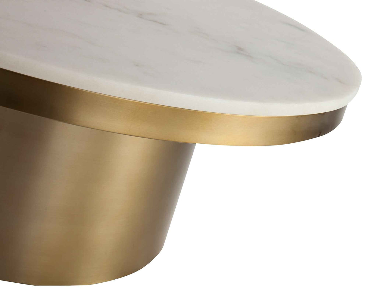 Liang & Eimil Camden Coffee Table - White Marble