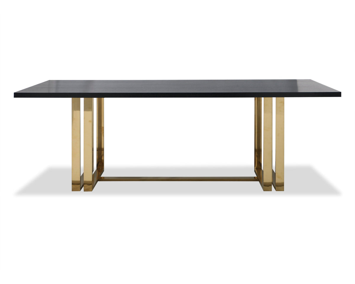 Liang & Eimil Lennox Dining Table - Black Ash Veneer