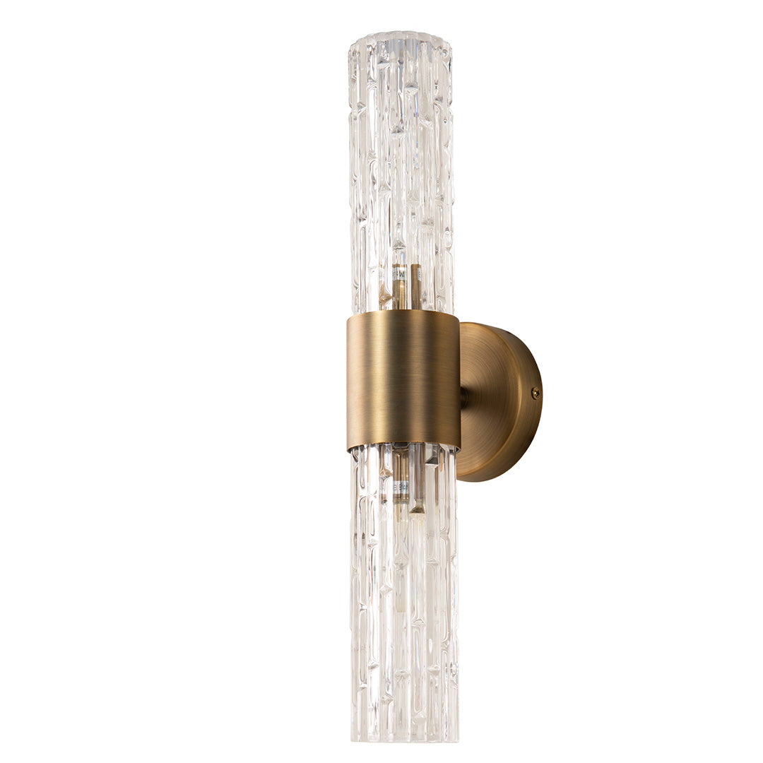 Brushed Brass Long Wall Lamp