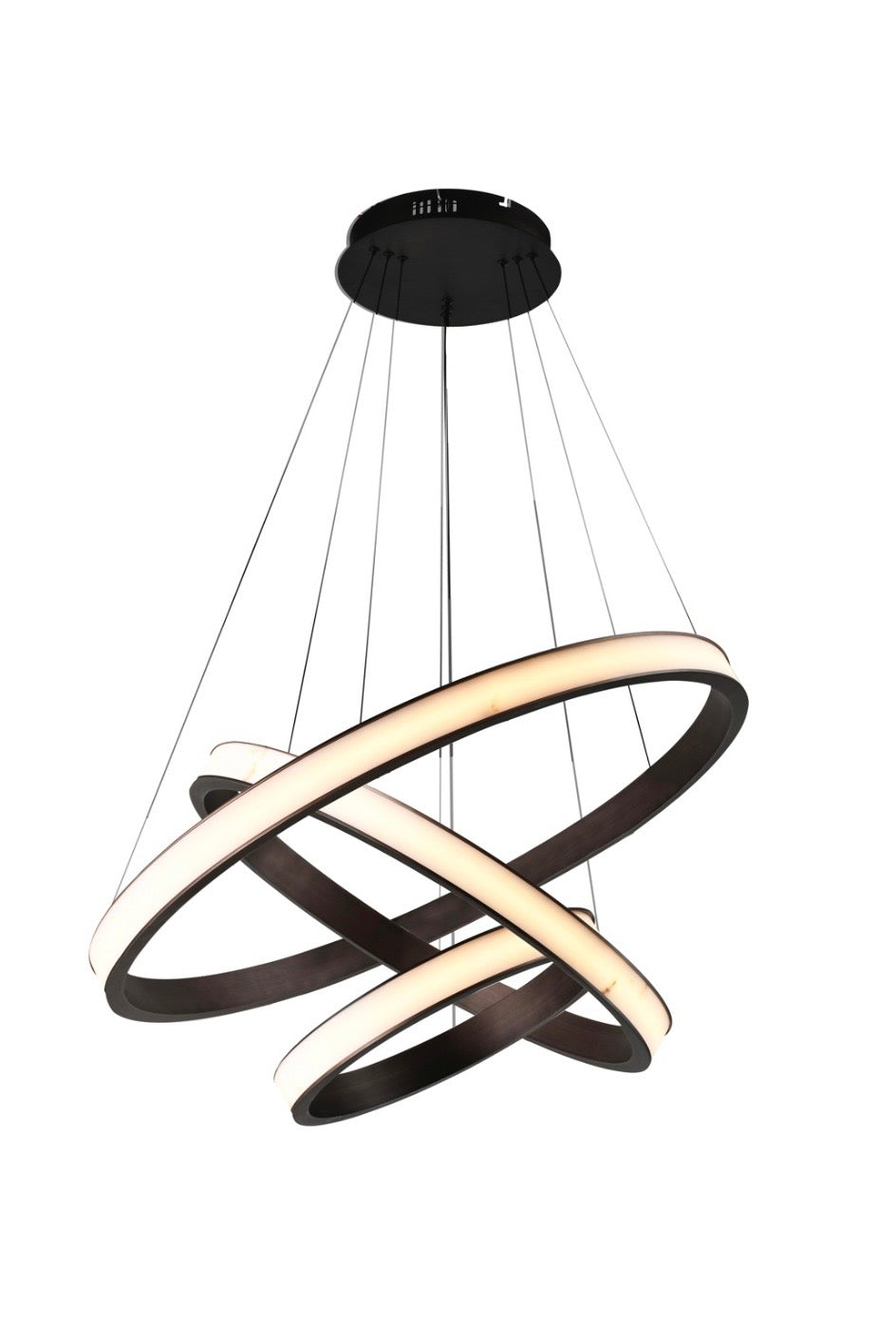 Aurora Antique Brass Chandelier