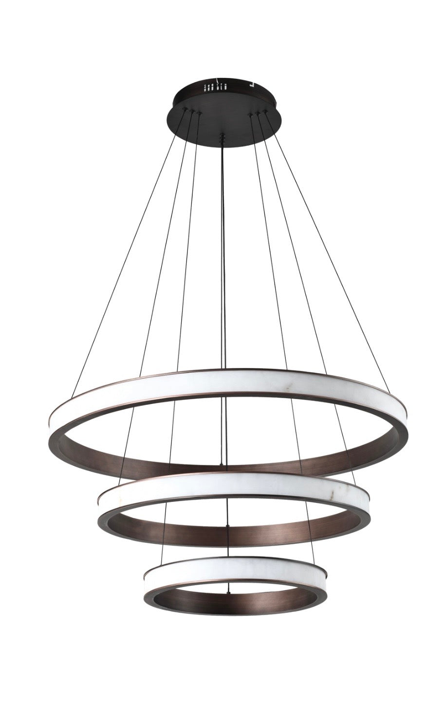 Aurora Antique Brass Chandelier