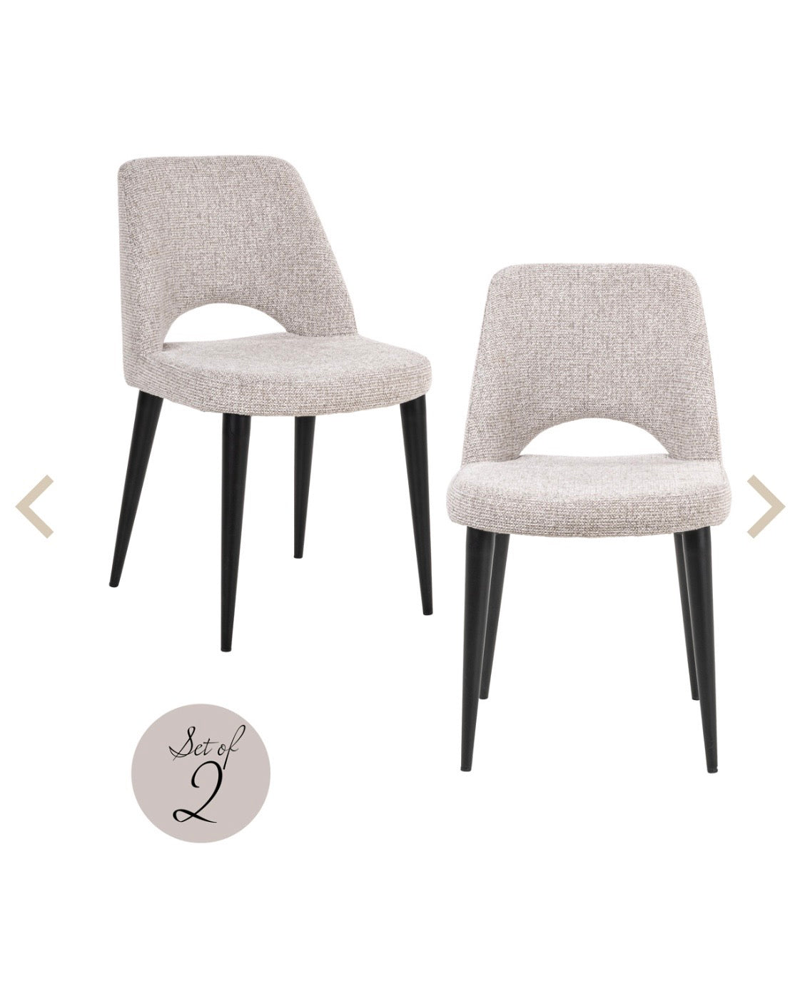 Nova Dining Chair Set Of 2