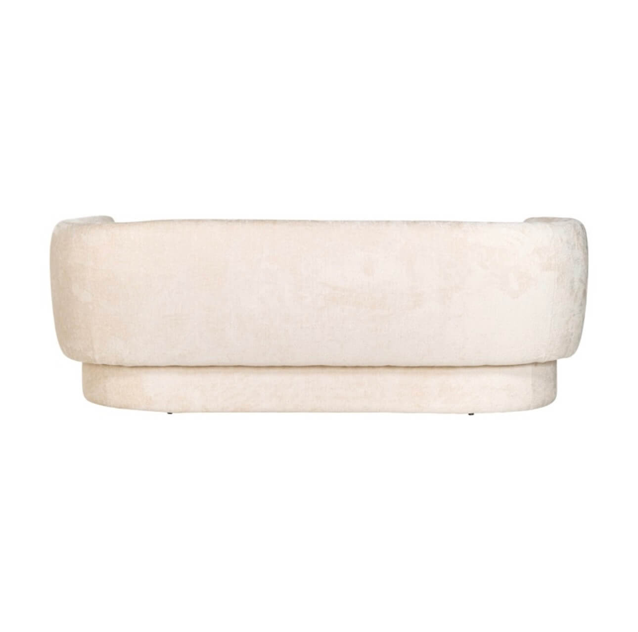 White Chenille Sofa