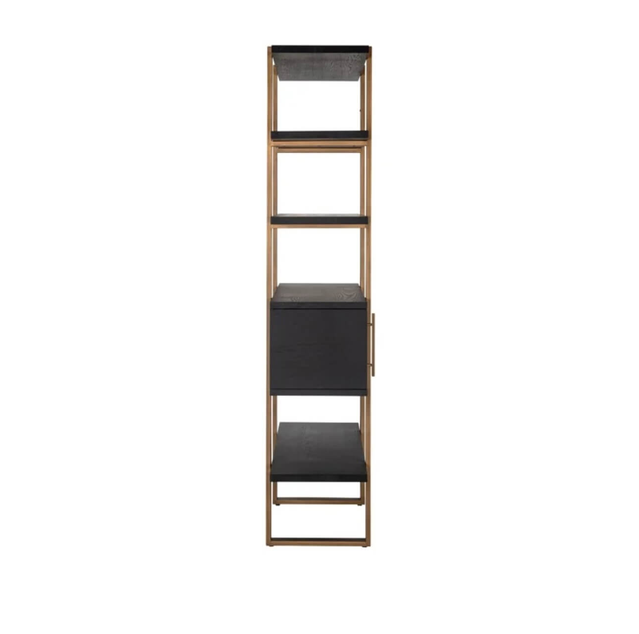 Luxury Black & Brass Display Unit