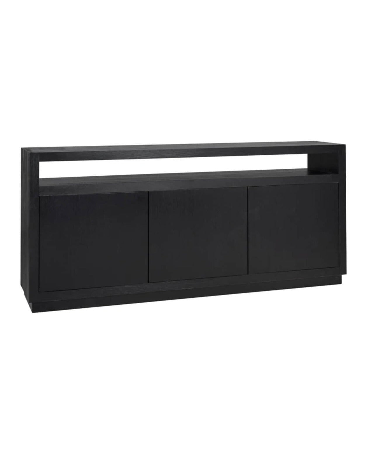 Black Oak Veneer Sideboard