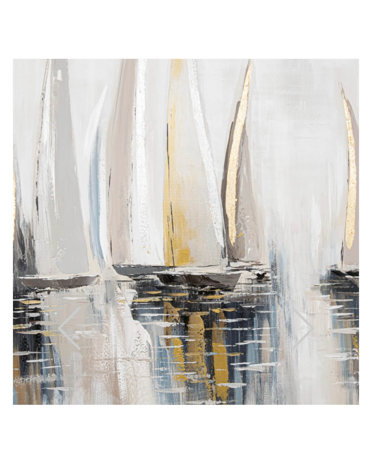 Sail Boat Inspired Canvas Artwork