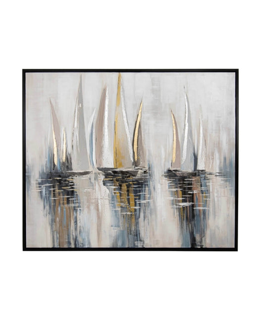 Sail Boat Inspired Canvas Artwork