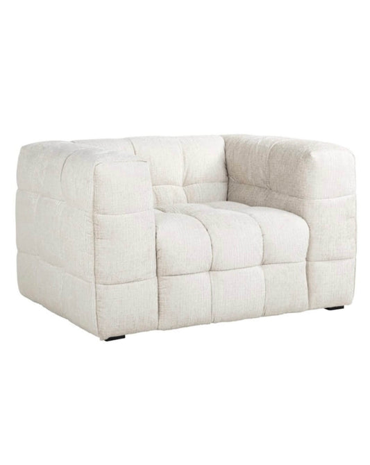 Luxury Cream Fusion Occasional Chair