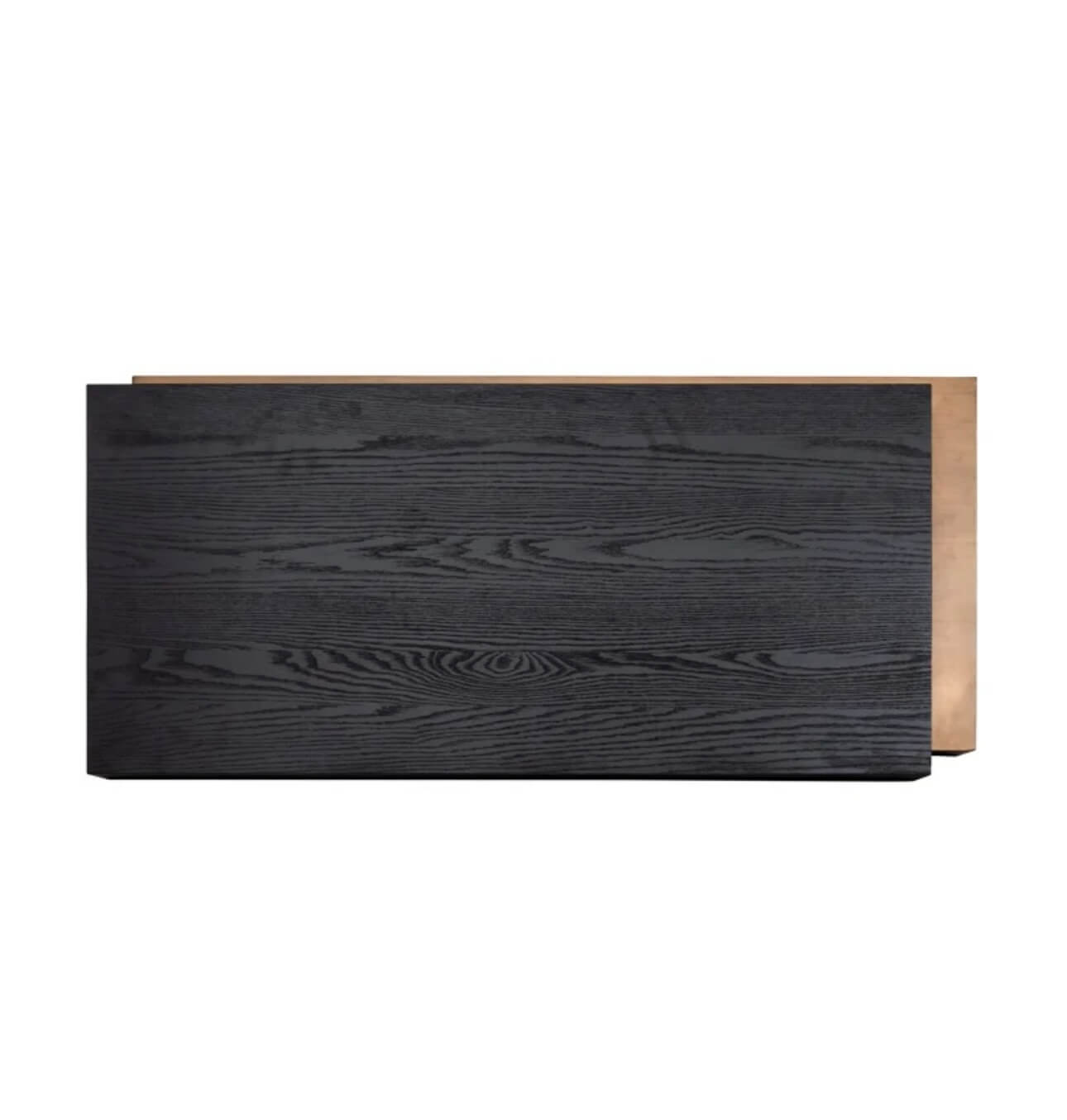 Dark Coffee Brass Coffee Table