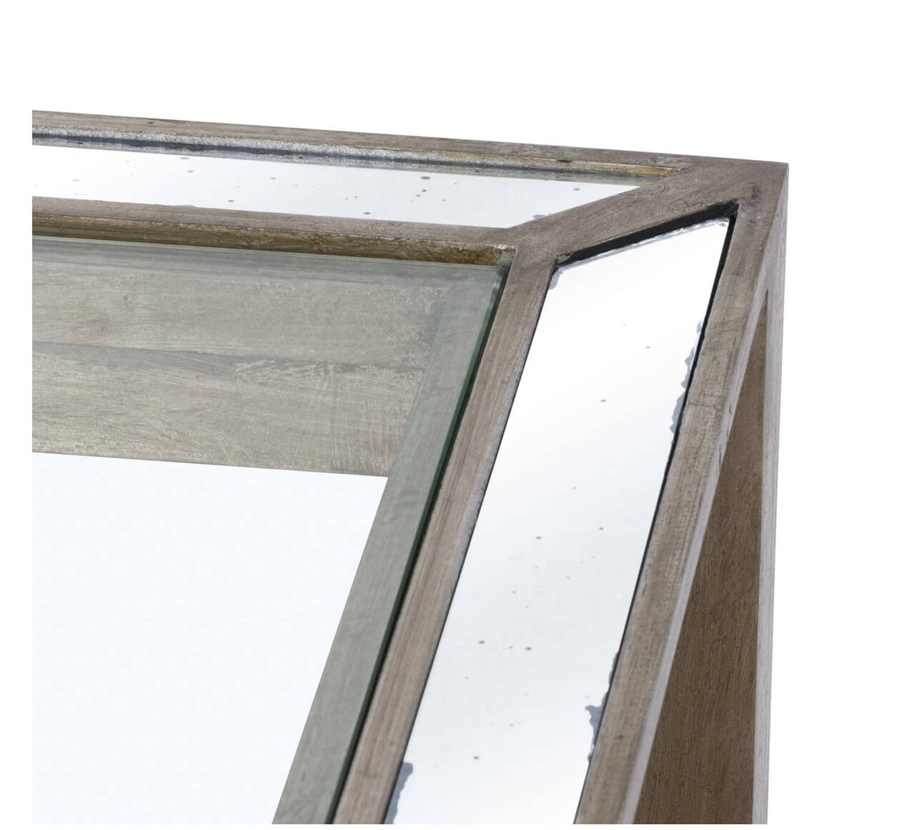 Large Mirrored Coffee Table