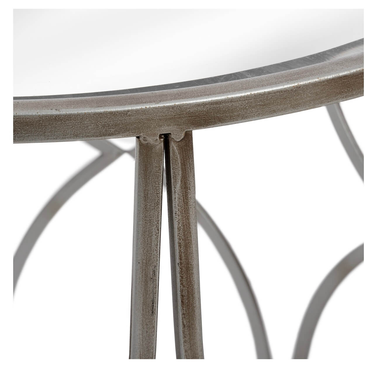 Silver Side Tables Set Of Two