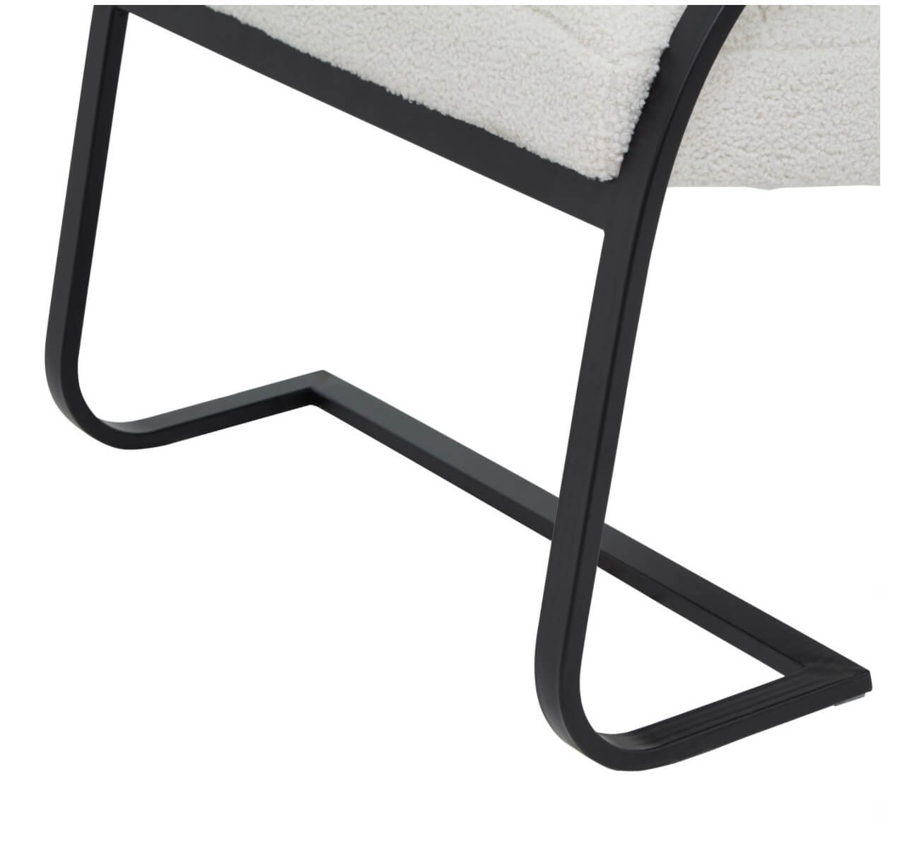 Bouclé Ribbed Occasional Chair