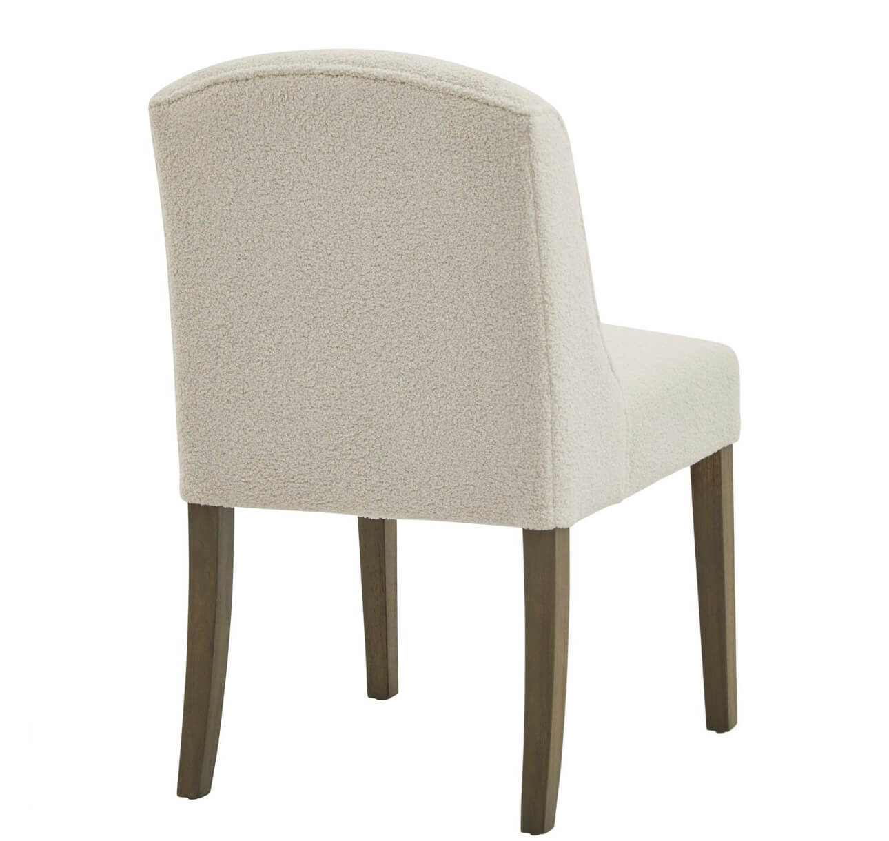 Cream Bouclé Dining Chair
