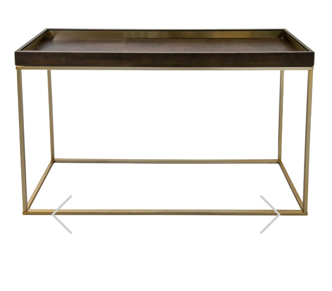 Champagne Chocolate Finish Console Table