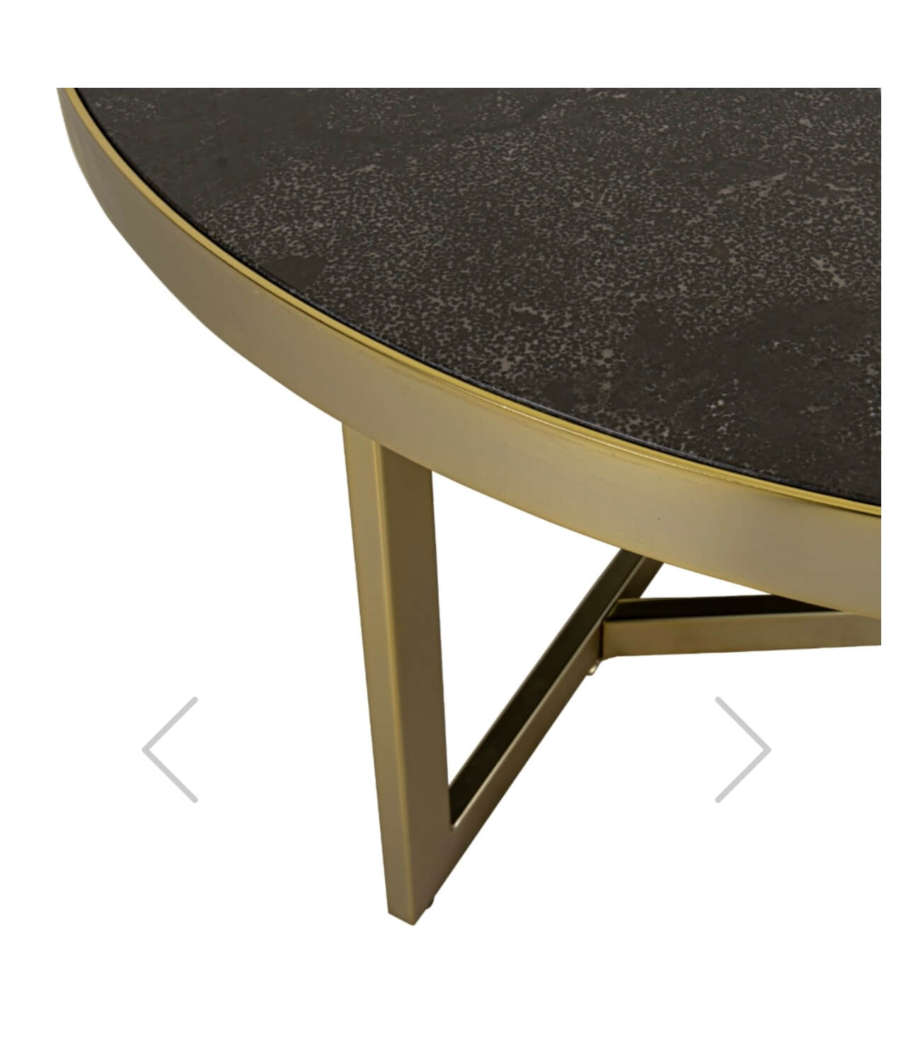 Champagne Marble Side Table
