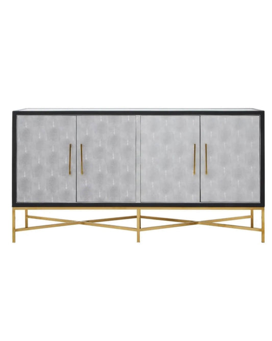 Grey Shagreen Sideboard