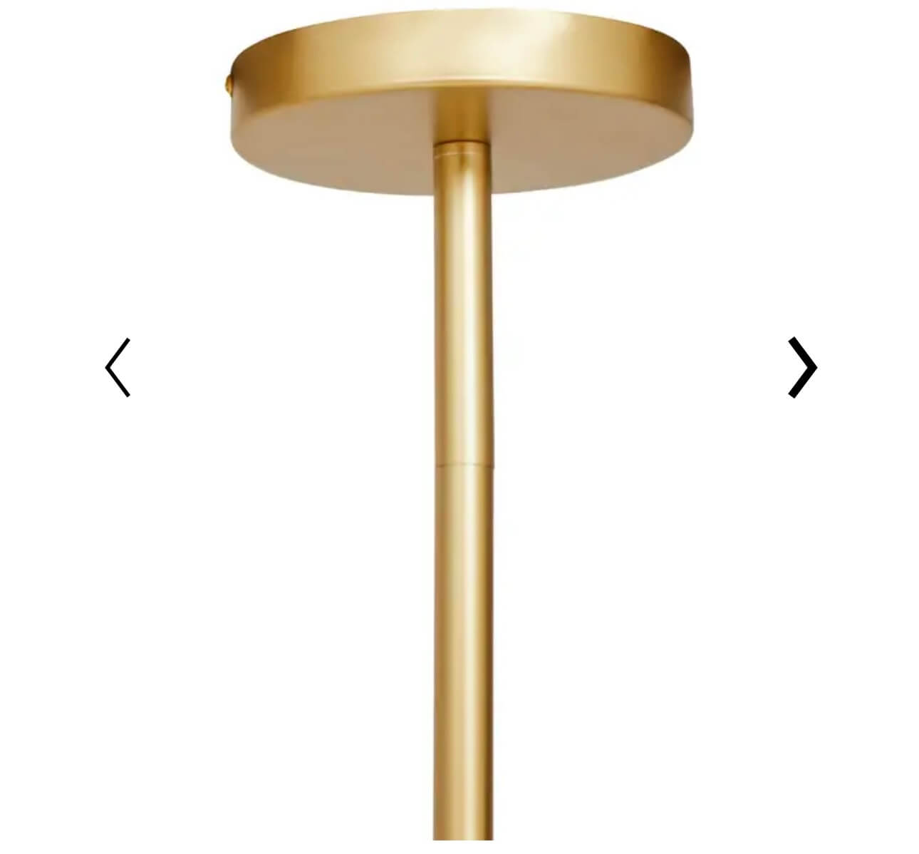 Gold Multi Bulb Ceiling Light