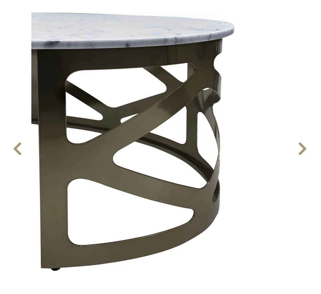Black Finish Coffee Table