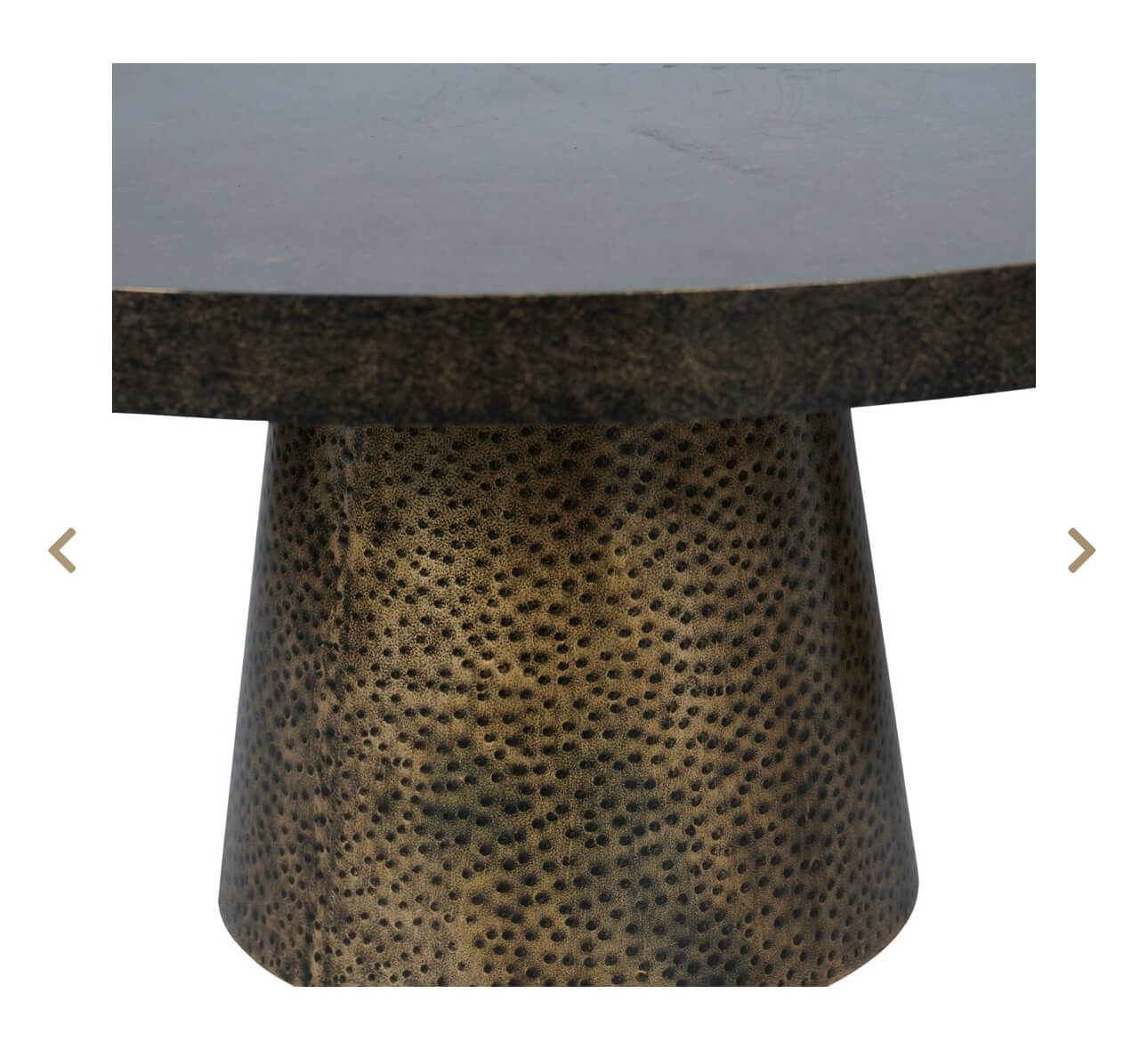 Antique Gold Coffee Table