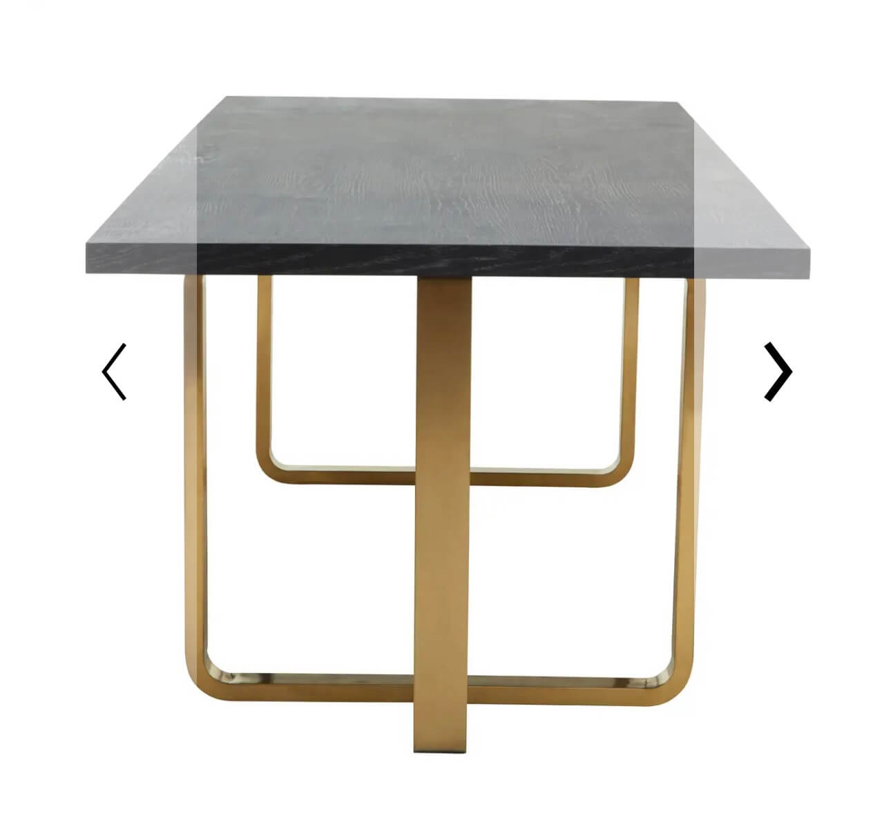 Black & Grey Dining Table
