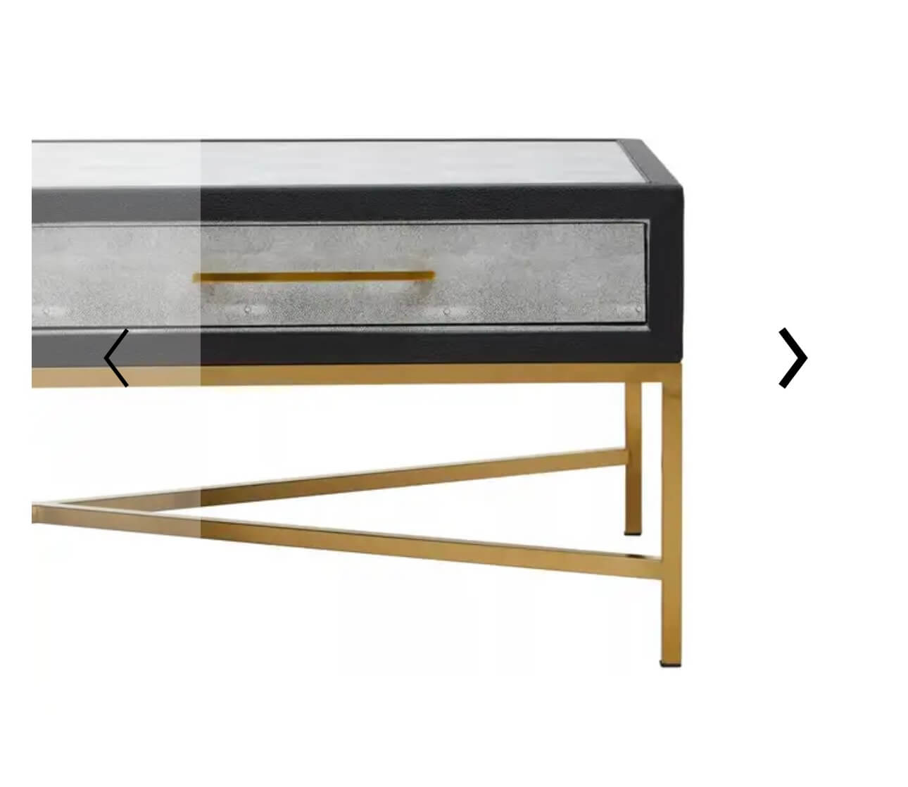 Grey Shagreen Coffee Table