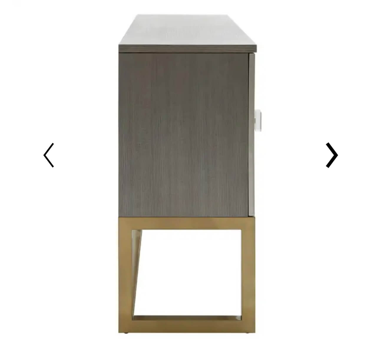 Silver Gold Detailed Sideboard