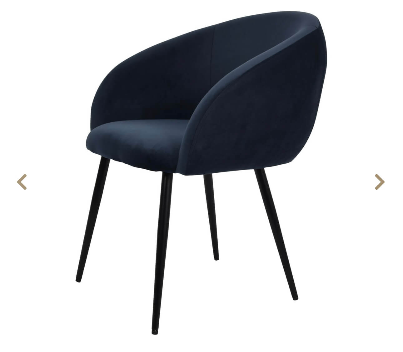 Royal Blue Velvet Dining Chair