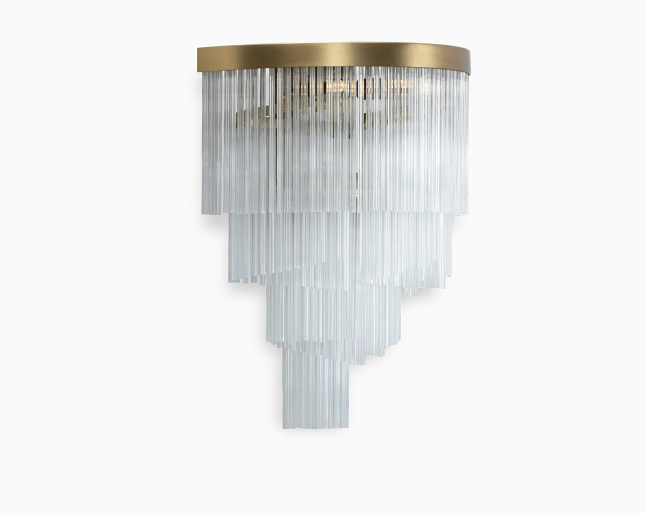 Luxury Bespoke Antique Brass Wall Light
