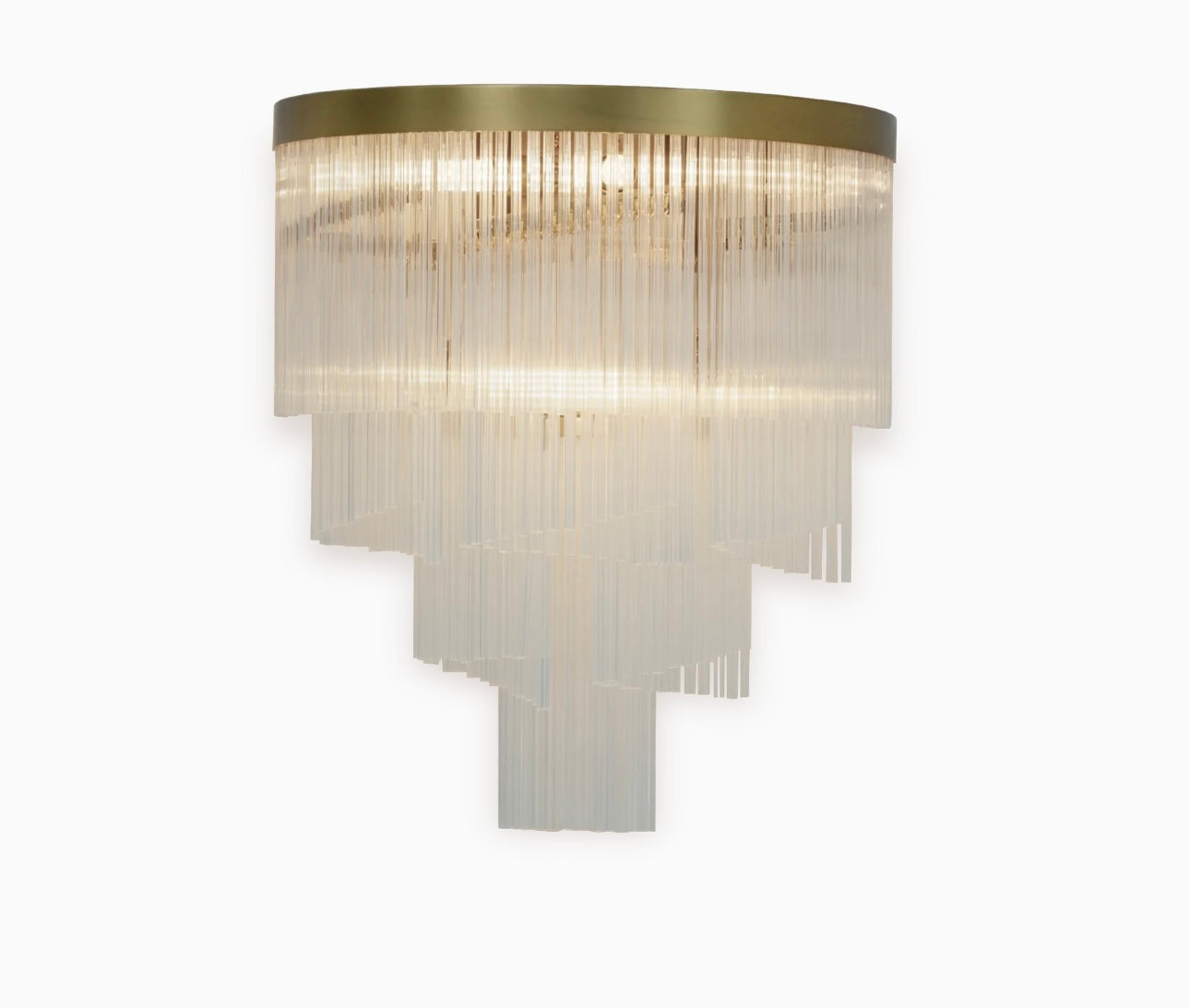 Luxury Bespoke Antique Brass Wall Light