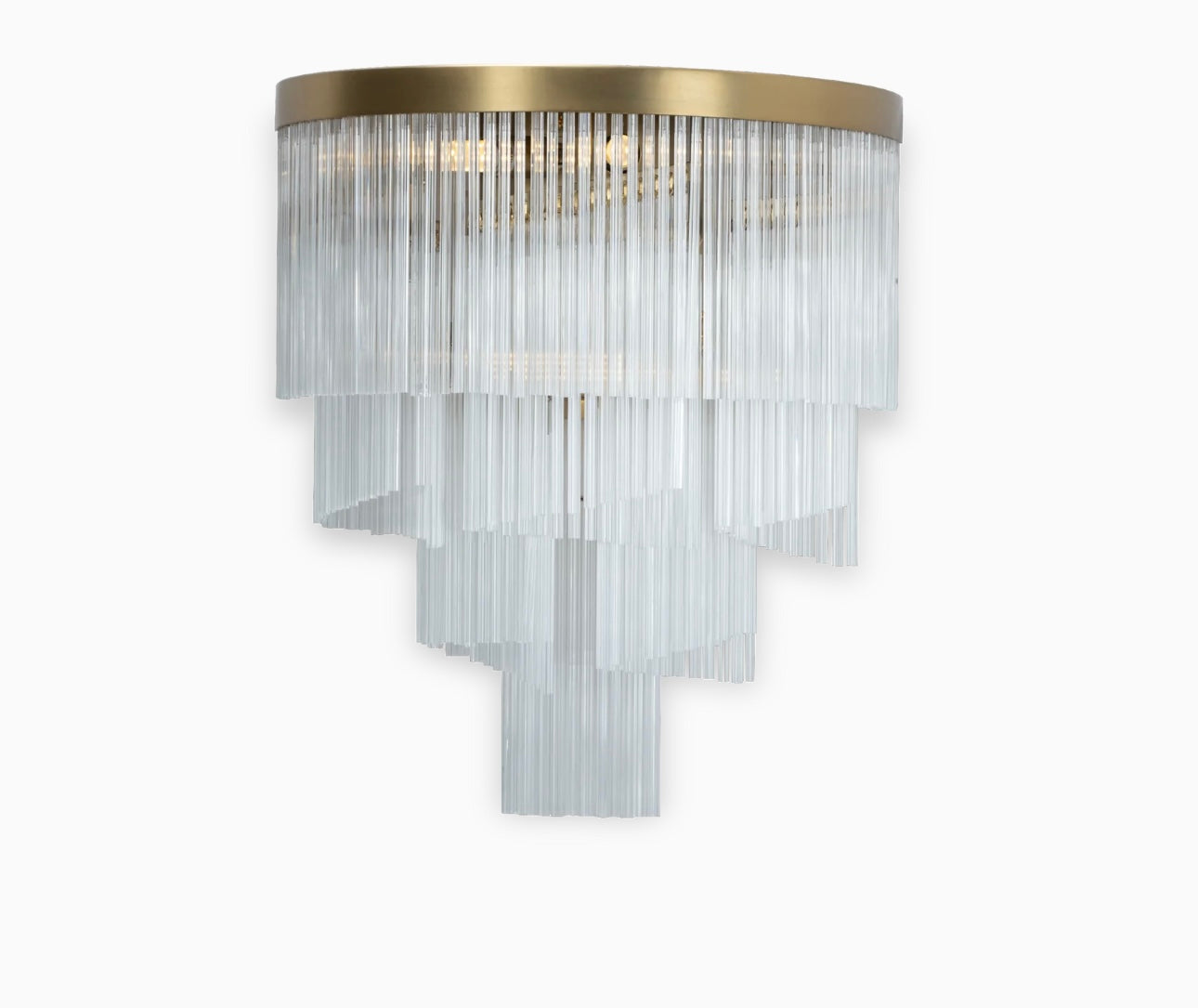 Luxury Bespoke Antique Brass Wall Light