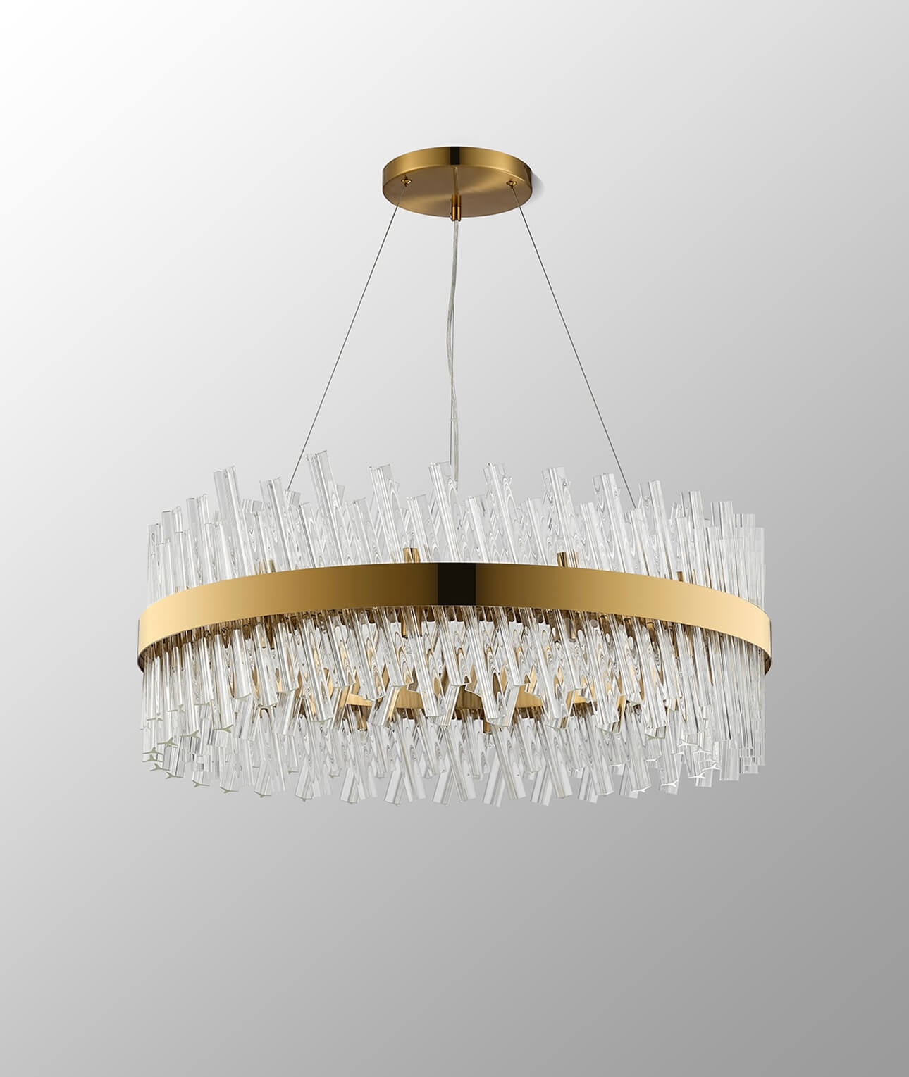 Bond Street Brass Chandelier