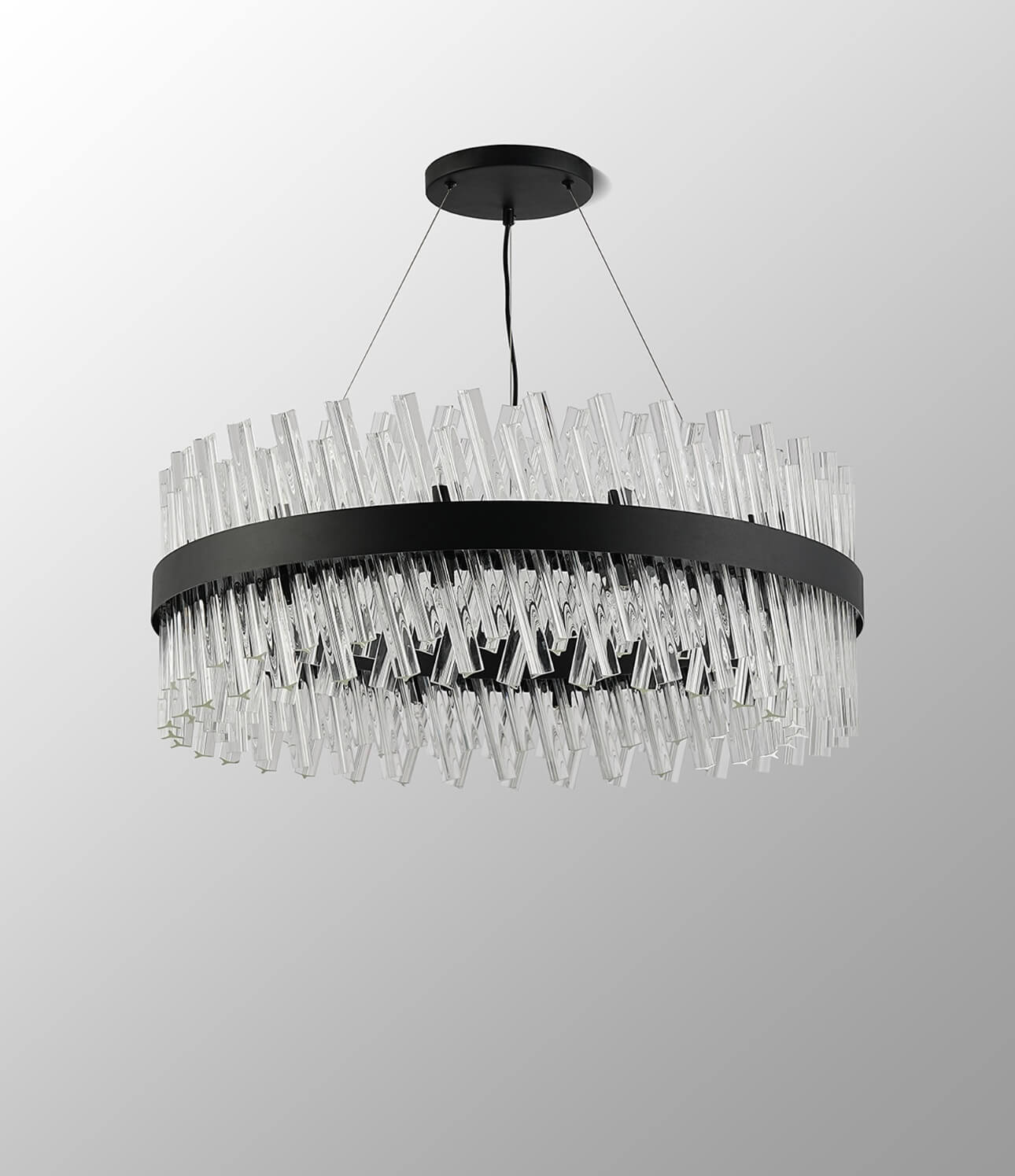 Bond Street Black Chandelier