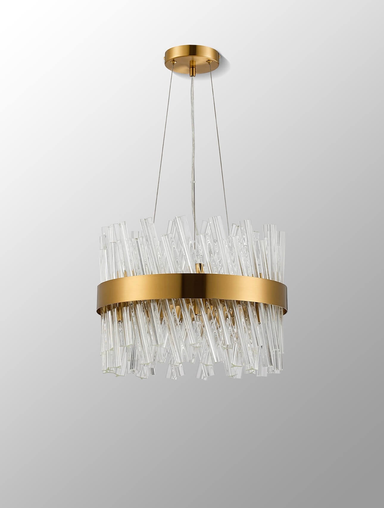 Bond Street Brass Pendant
