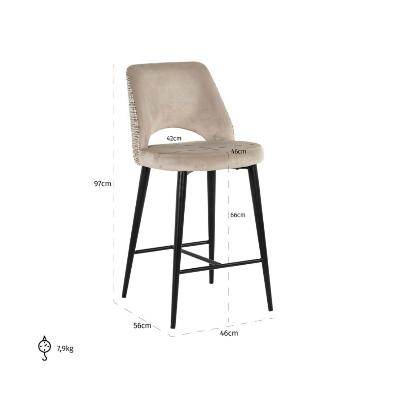 Ritz Bar Stool
