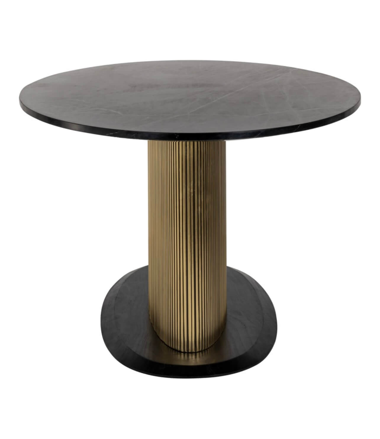 Brass Plated Colosseum Oval Dining Table