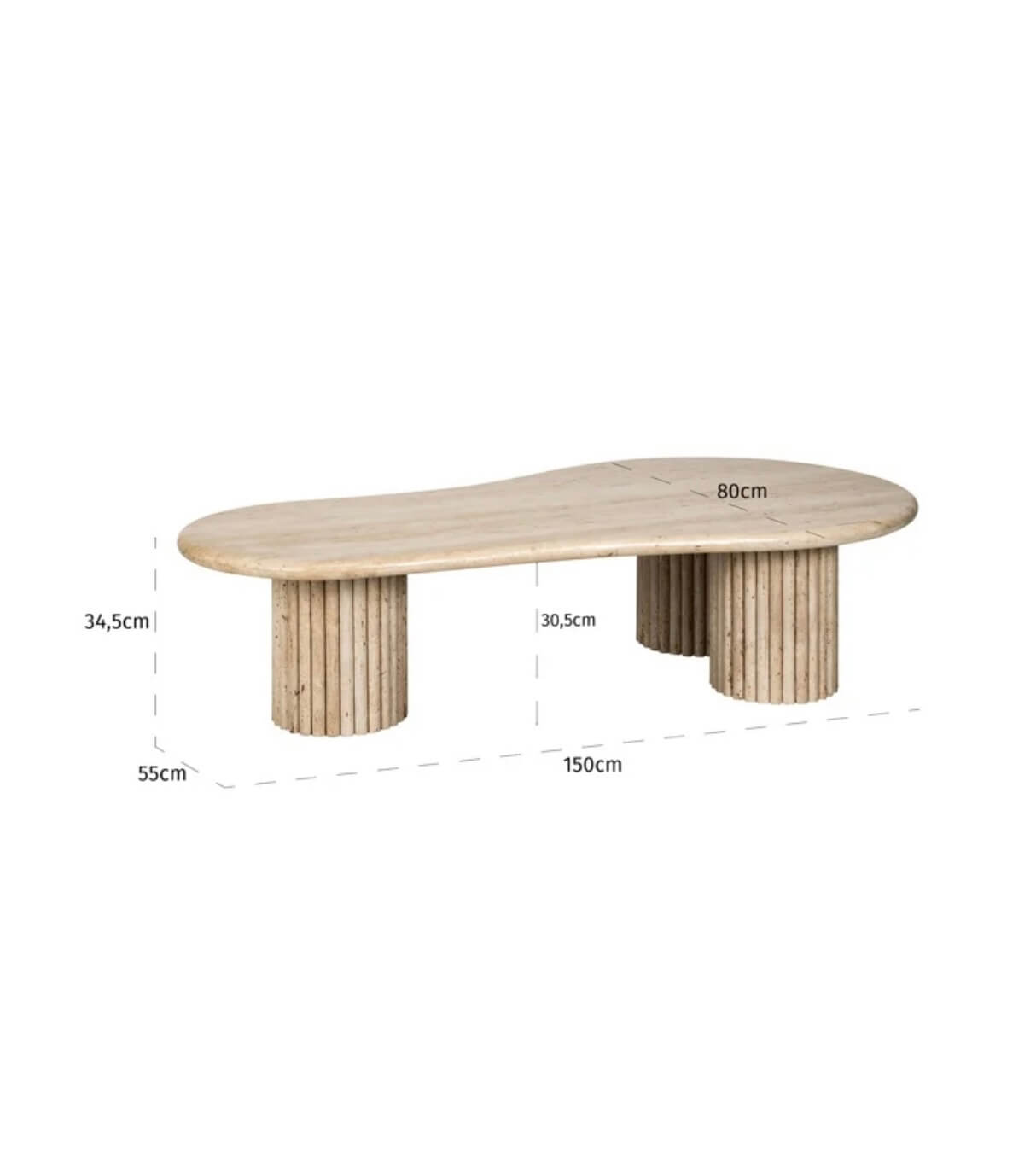 Organic coffee table