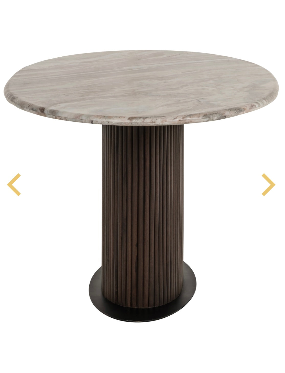 Oval Toronto Marble Dining Table