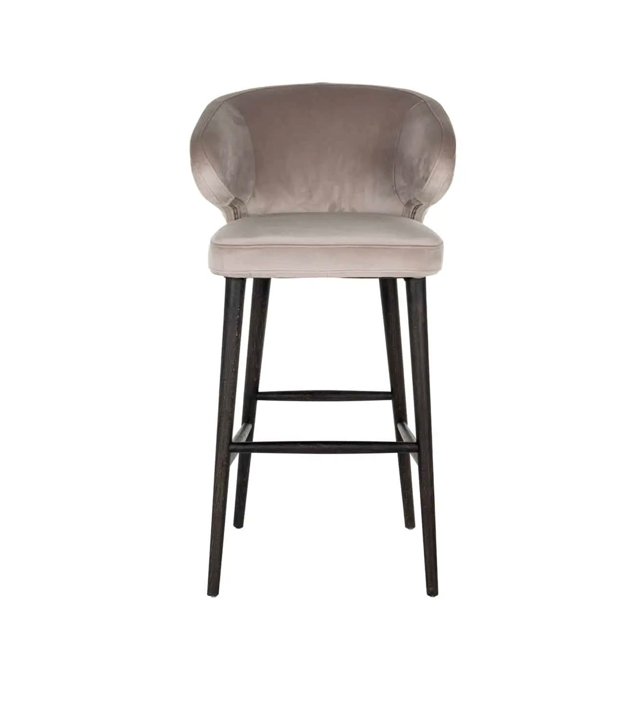 Mink Velvet Barstool